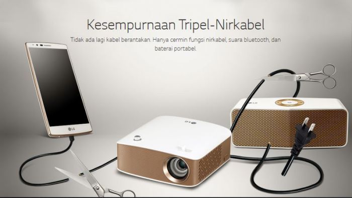 LG PROJECTOR MINI BEAM PH 150